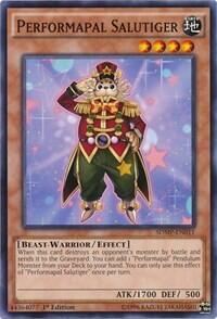 Performapal Salutiger (SDMP-EN011) [Structure Deck: Master of Pendulum]