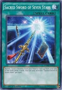 Sacred Sword of Seven Stars (SDMP-EN029) [Structure Deck: Master of Pendulum]