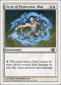 Circle of Protection: Blue (11) [8th Edition]