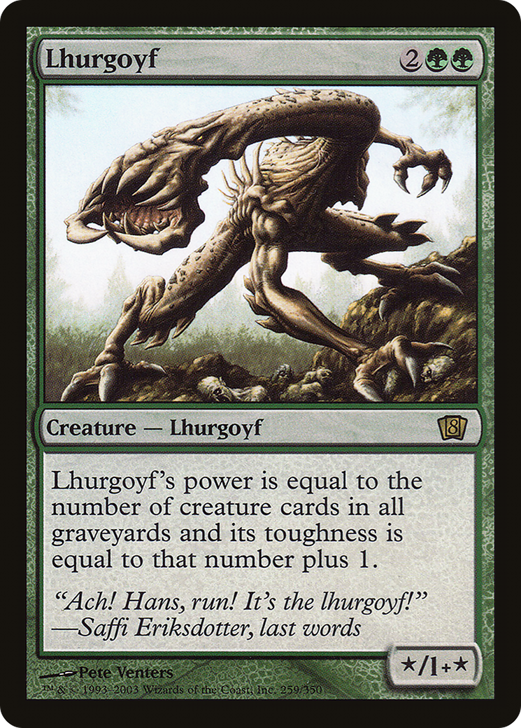 Lhurgoyf (8ED-259★) - 8th Edition