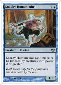 Sneaky Homunculus (101) [8th Edition]