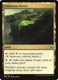Unknown Shores (181) [Oath of the Gatewatch]