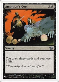 Ambition's Cost (118) [8th Edition]