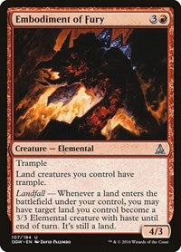 Embodiment of Fury (107) [Oath of the Gatewatch]