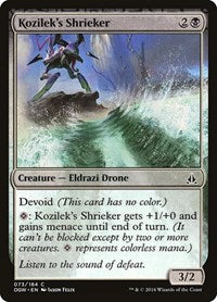 Kozilek's Shrieker (73) [Oath of the Gatewatch]