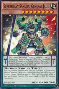 Superheavy Samurai General Jade (BOSH-EN010) [Breakers of Shadow]