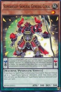 Superheavy Samurai General Coral (BOSH-EN011) [Breakers of Shadow]