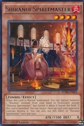 Shiranui Spiritmaster (BOSH-EN033) - Breakers of Shadow Unlimited