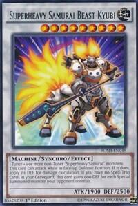 Superheavy Samurai Beast Kyubi (BOSH-EN048) [Breakers of Shadow]