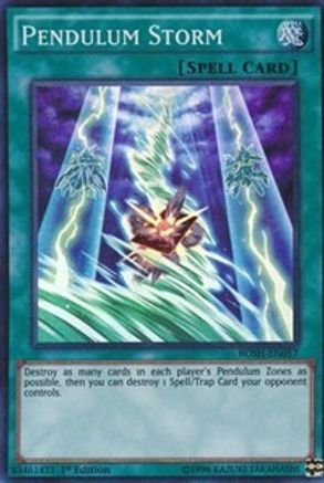 Pendulum Storm (BOSH-EN057) - Breakers of Shadow 1st Edition