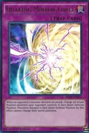 Quaking Mirror Force (BOSH-EN076) - Breakers of Shadow 1st Edition