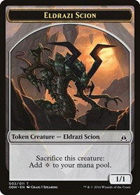 Eldrazi Scion Token (002) (2) [Oath of the Gatewatch]