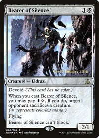 Bearer of Silence (67) [Prerelease Cards]