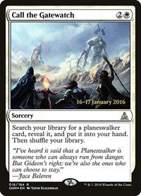 Call the Gatewatch (16) [Prerelease Cards]
