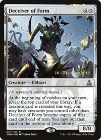 Deceiver of Form (1) [Prerelease Cards]