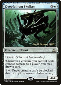 Deepfathom Skulker (43) [Prerelease Cards]