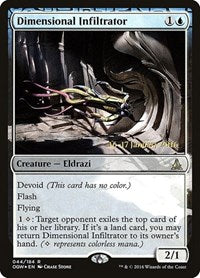 Dimensional Infiltrator (44) [Prerelease Cards]