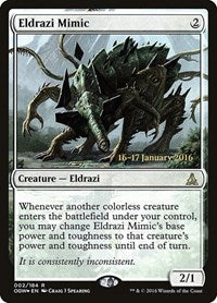 Eldrazi Mimic (2) [Prerelease Cards]