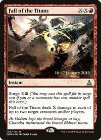 Fall of the Titans (109) [Prerelease Cards]