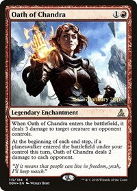 Oath of Chandra (113) [Prerelease Cards]