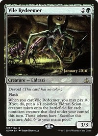Vile Redeemer (125) [Prerelease Cards]