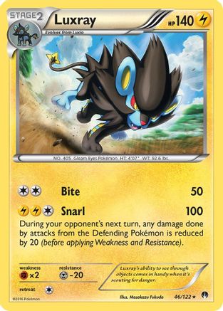 Luxray 046/122  XY  BREAKpoint - Rare