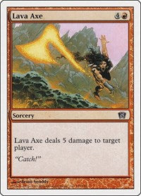 Lava Axe (197) [8th Edition]