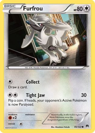 Furfrou 095  XY  BREAKpoint - Common