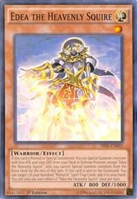 Edea the Heavenly Squire (SR01-EN003) [Structure Deck: Emperor of Darkness]