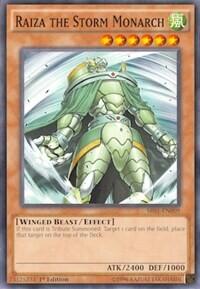 Raiza the Storm Monarch (SR01-EN009) [Structure Deck: Emperor of Darkness]