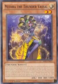 Mithra the Thunder Vassal (SR01-EN011) [Structure Deck: Emperor of Darkness]