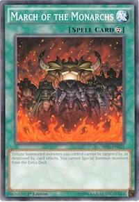 March of the Monarchs (SR01-EN025) [Structure Deck: Emperor of Darkness]