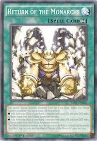 Return of the Monarchs (SR01-EN026) [Structure Deck: Emperor of Darkness]