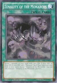 Tenacity of the Monarchs (SR01-EN029) [Structure Deck: Emperor of Darkness]