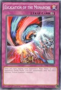 Escalation of the Monarchs (SR01-EN036) [Structure Deck: Emperor of Darkness]