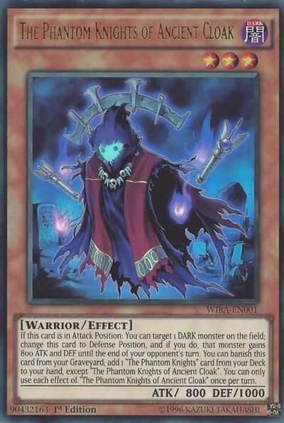 The Phantom Knights of Ancient Cloak (WIRA-EN001) [Wing Raiders]