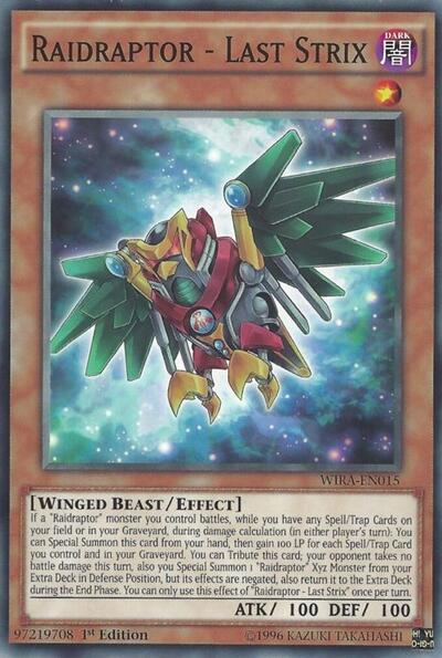 Raidraptor - Last Strix (WIRA-EN015) [Wing Raiders]