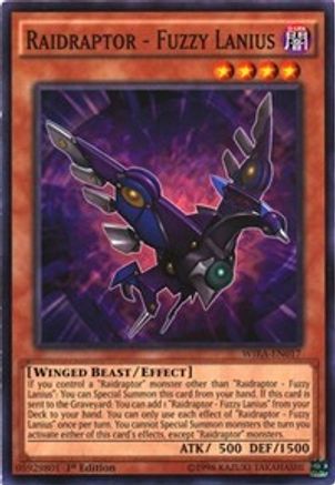 Raidraptor - Fuzzy Lanius (WIRA-EN017) - Wing Raiders 1st Edition