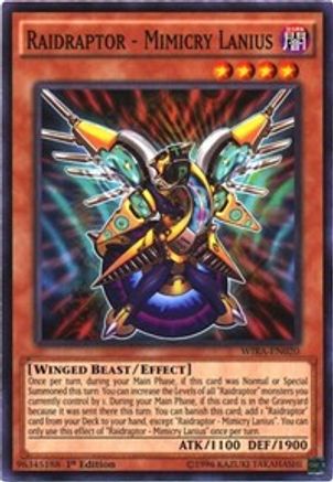 Raidraptor - Mimicry Lanius (WIRA-EN020) - Wing Raiders 1st Edition