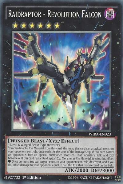 Raidraptor - Revolution Falcon (WIRA-EN023) [Wing Raiders]