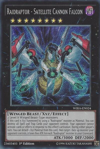 Raidraptor - Satellite Cannon Falcon (WIRA-EN024) [Wing Raiders]