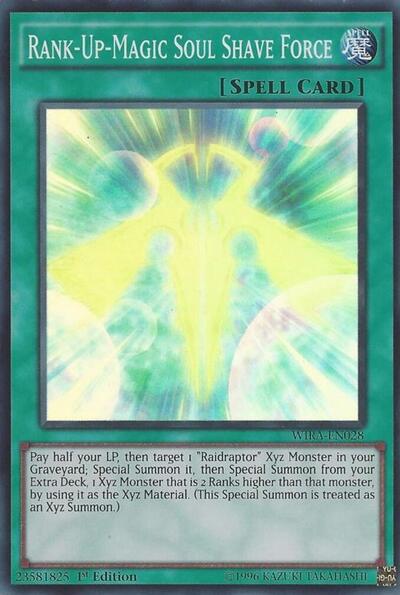 Rank-Up-Magic Soul Shave Force (WIRA-EN028) [Wing Raiders]