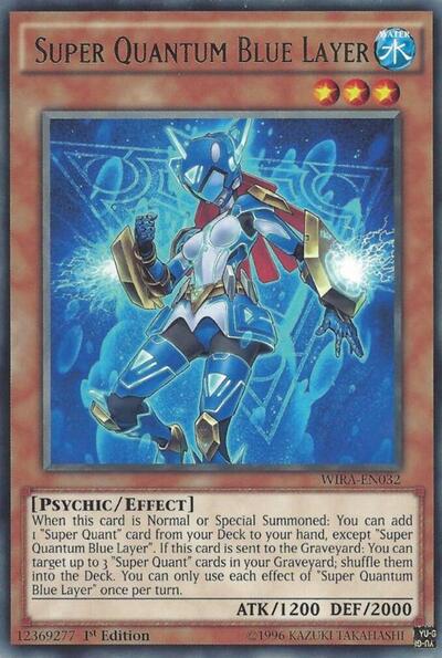 Super Quantum Blue Layer (WIRA-EN032) [Wing Raiders]