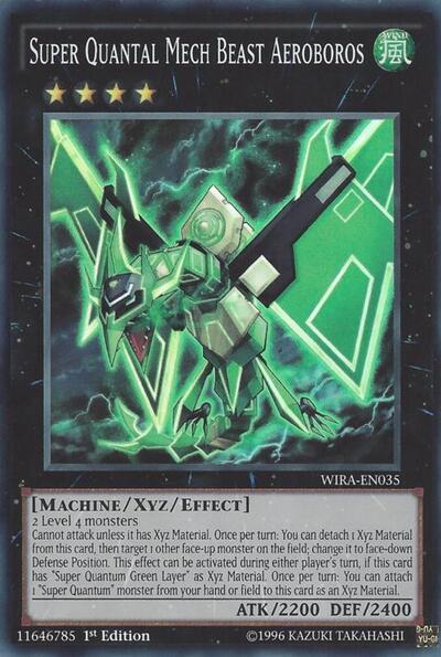 Super Quantal Mech Beast Aeroboros (WIRA-EN035) [Wing Raiders]