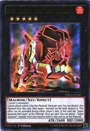 Super Quantal Mech Beast Magnaliger (WIRA-EN036) - Wing Raiders 1st Edition