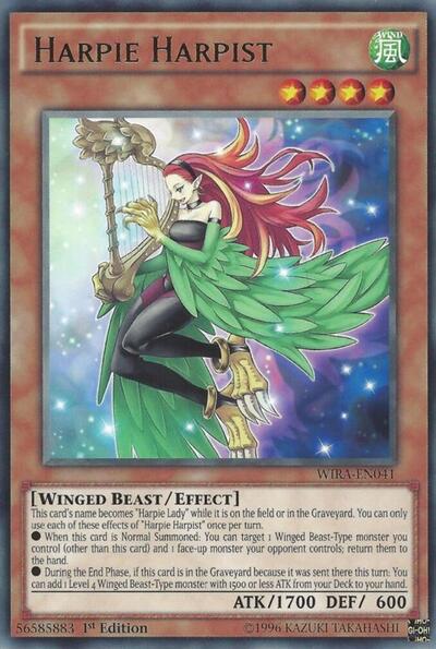Harpie Harpist (WIRA-EN041) [Wing Raiders]