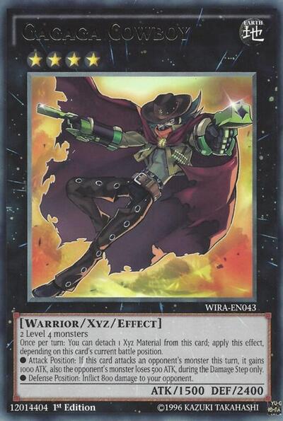 Gagaga Cowboy (WIRA-EN043) [Wing Raiders]