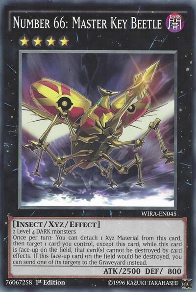 Number 66: Master Key Beetle (WIRA-EN045) [Wing Raiders]