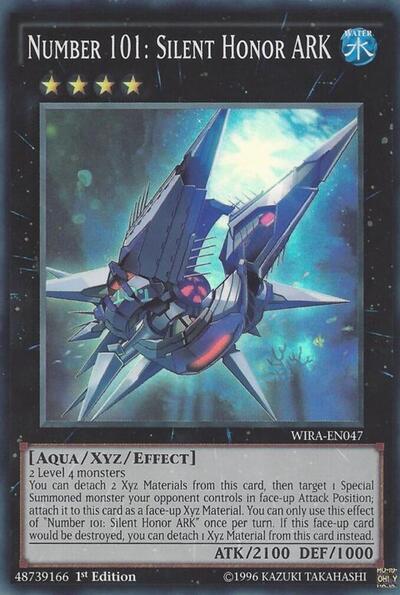 Number 101: Silent Honor ARK (WIRA-EN047) [Wing Raiders]