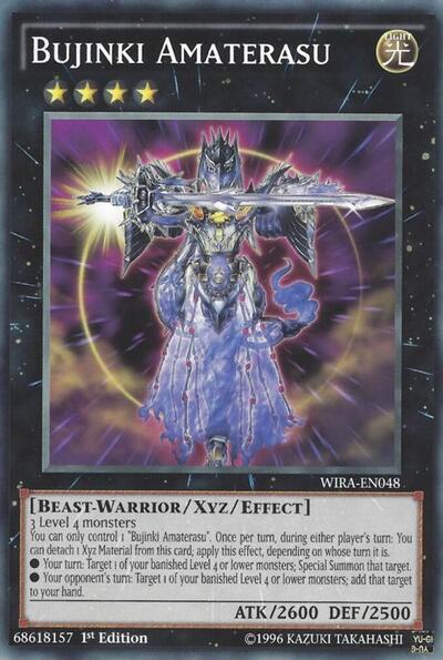 Bujinki Amaterasu (WIRA-EN048) [Wing Raiders]